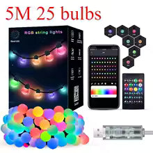Inteligentne Lampki LED RGB – Sterowanie Aplikacją i Pilotem